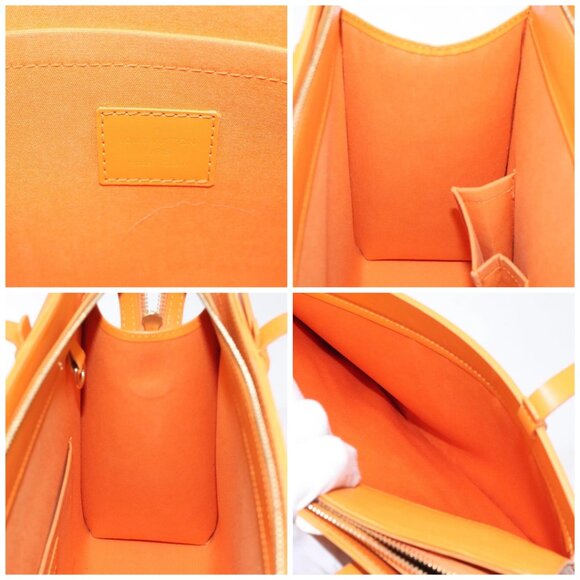 LOUIS VUITTON Epi Croisette PM Tote Bag Orange Mandarin - Picture 15 of 16